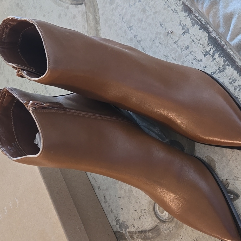 NEW Sanctuary Bourbon Leather Boots, 10M, NWT - Picture 10 of 14